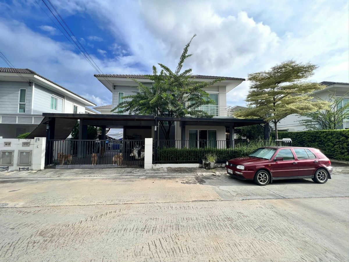 For SaleHousePattaya, Bangsaen, Chonburi : Detached House Pruksa Nara Nongmon - Chonburi / 3 Bedrooms (FOR SALE), Pruksa Nara Nongmon - Chonburi / Detached House 3 Bedrooms (FOR SALE) YEAN024