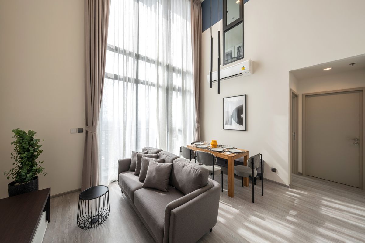 ให้เช่าคอนโดอ่อนนุช อุดมสุข : 🔥DON’T MISS 🔥THE LINE Sukhumvit 101 Condo 🔥| Duplex 2 Beds | 61 sqm. | Floor 21 | Rent 40,000 baht