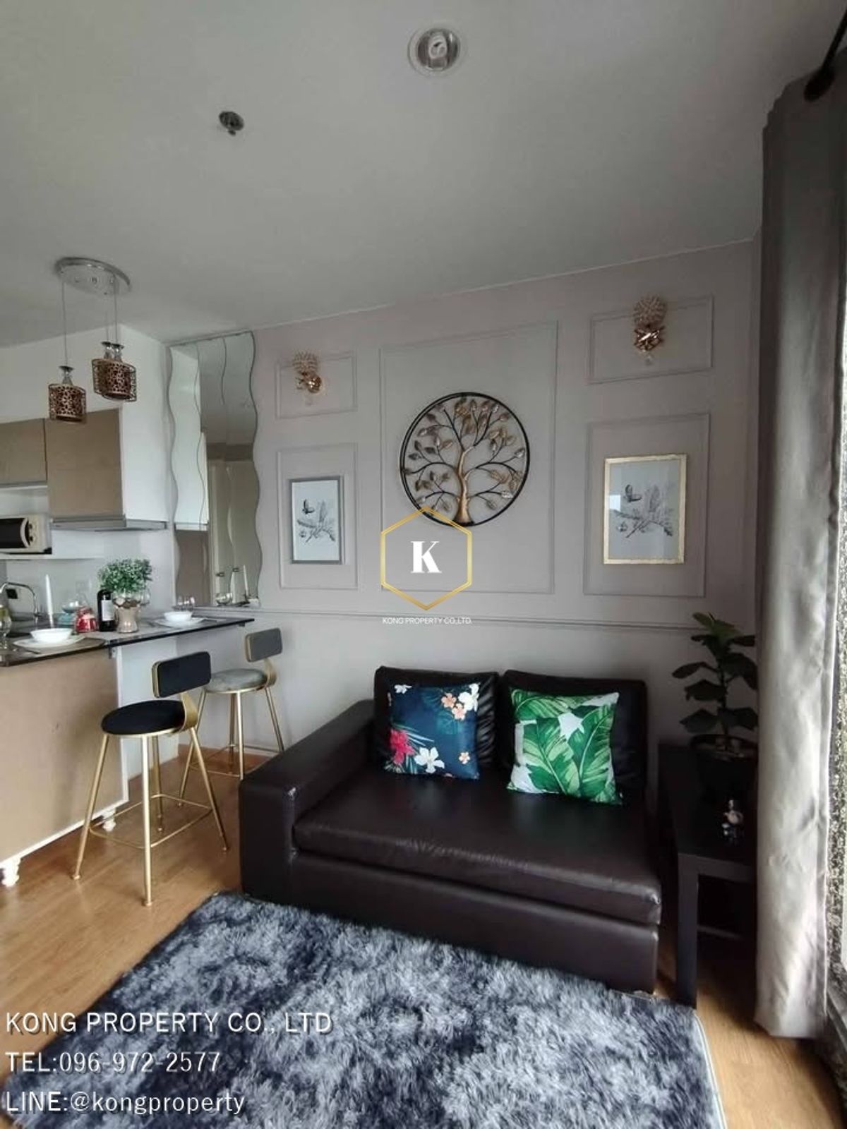 For RentCondoBang kae, Phetkasem : Condo for rent, The Parkland Phetkasem, opposite The Mall Bang Khae.