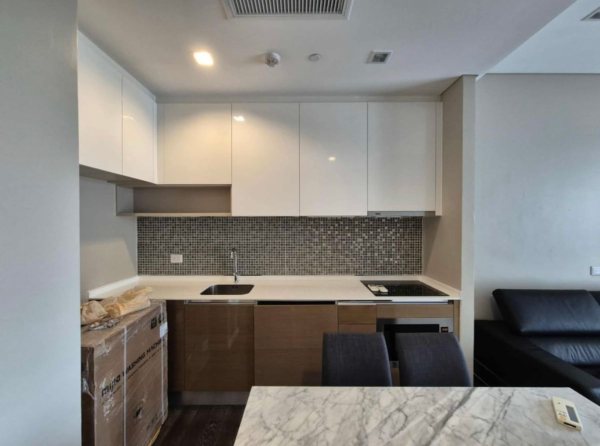 For RentCondoLadprao, Central Ladprao : For rent 📍 The Saint Residences 📍 2 bedrooms, 2 bathrooms, fully furnished and equipped, near BTS Ha Yaek Lat Phrao