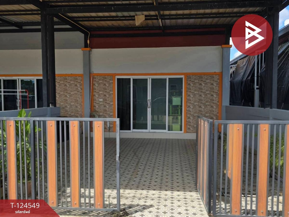 For SaleTownhomeChanthaburi : One-story townhouse for sale, area 28.3 sq m, Tha Chang, Chanthaburi.