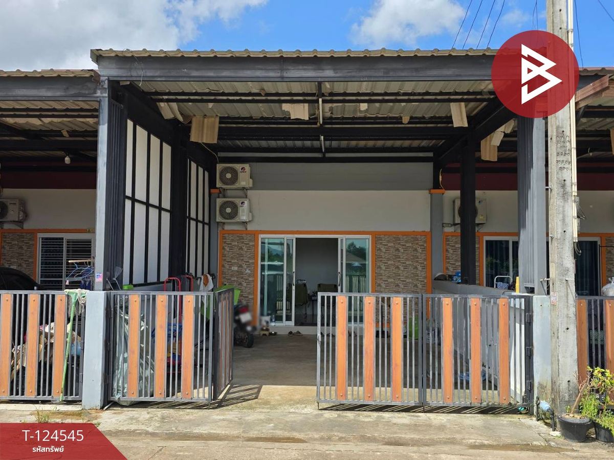 For SaleTownhomeChanthaburi : One-story townhouse for sale, area 25.1 sq m, Tha Chang, Chanthaburi.
