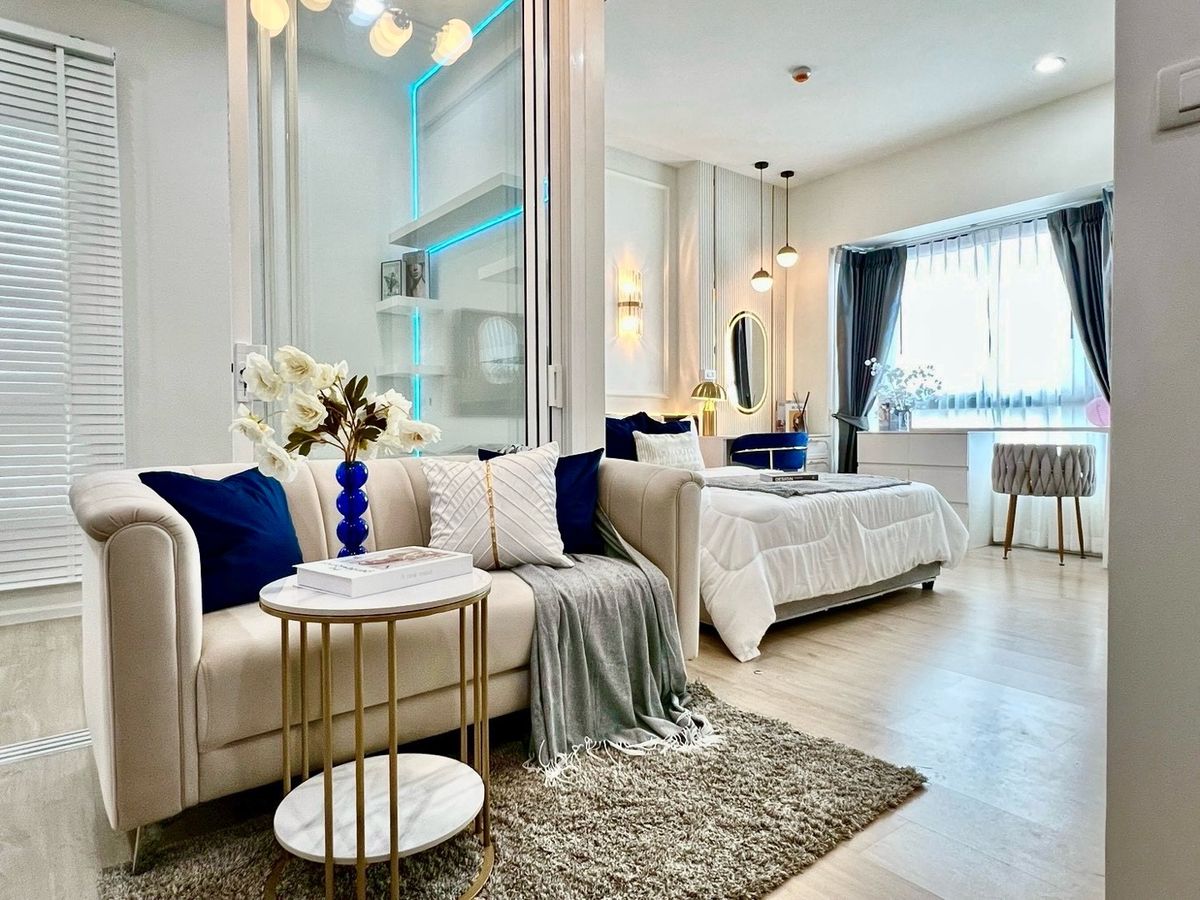 ให้เช่าคอนโดพัฒนาการ ศรีนครินทร์ : 🔥ให้เช่าด่วน 🔥S1 Rama9 ห้องรีโนเวทใหม่ เฟอร์นิเจอร์ครบ พร้อมเข้าอยู่ ❗