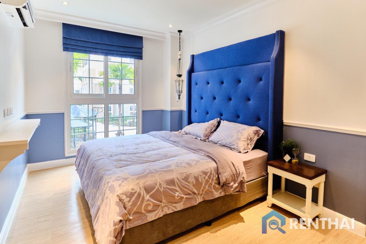 For SaleCondoPattaya, Bangsaen, Chonburi : Fully Furnished Seven Seas Cote D Azur 1 bedroom  pool view