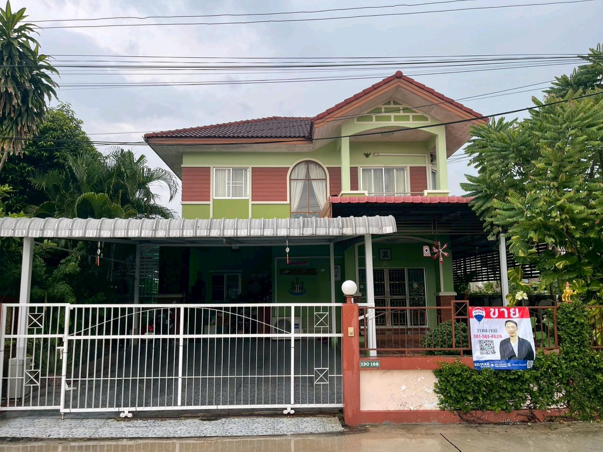 ขายบ้านพัทยา บางแสน ชลบุรี สัตหีบ : ขายบ้านเดี่ยว 2 ชั้น หมู่บ้านแกรนด์ชล