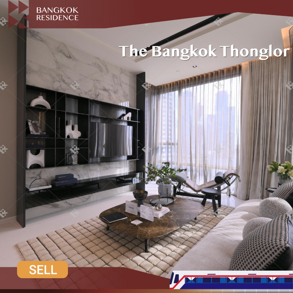 For SaleCondoSukhumvit, Asoke, Thonglor : 🔥Urgent! Rare unit in prime Thonglor - The Bangkok Thonglor near BTS Thong Lo
