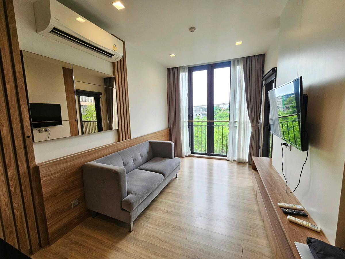 For RentCondoOnnut, Udomsuk : Room available for rent, beautiful garden view, 1 bedroom, 1 bathroom, Kawa Haus, Kawa Haus