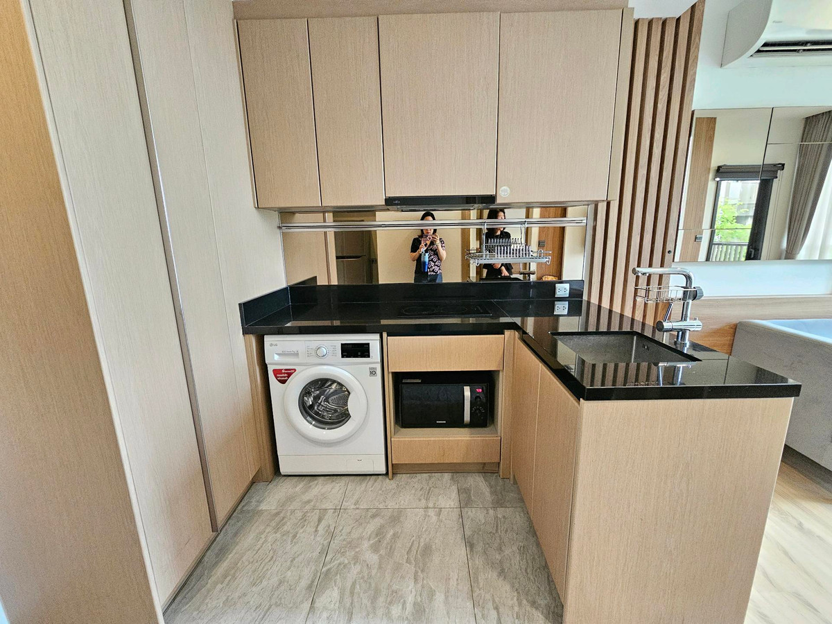 For RentCondoOnnut, Udomsuk : Room available for rent, beautiful garden view, 1 bedroom, 1 bathroom, Kawa Haus, Kawa Haus