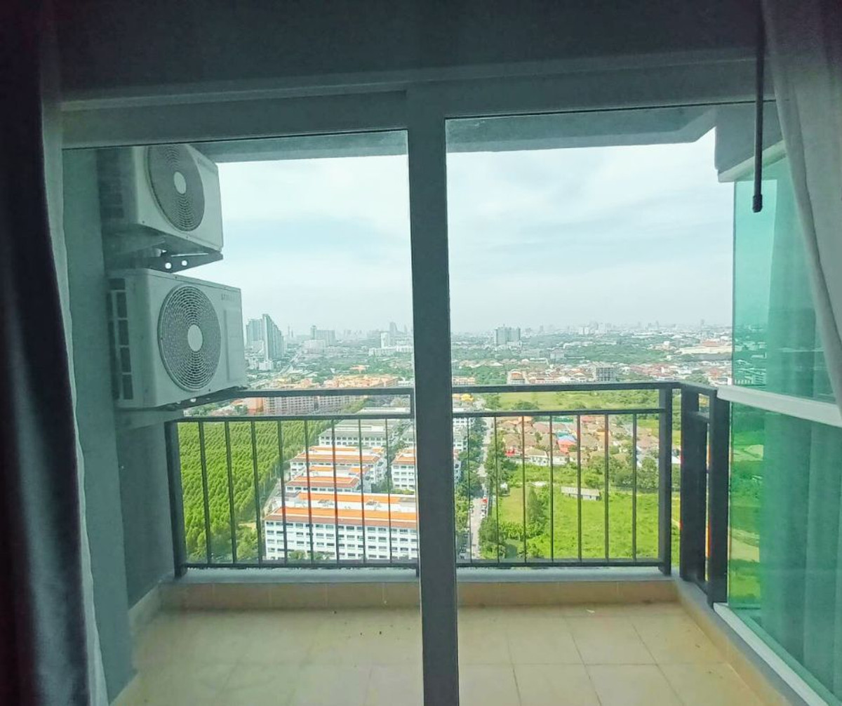 For SaleCondoPattaya, Bangsaen, Chonburi : Condo for sale La Santier 🌊🏢Room 32.93 sq m, 29th floor, sea view and city view