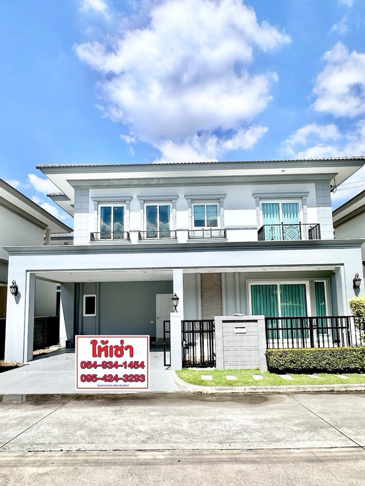 ให้เช่าบ้านบางแค เพชรเกษม : 🏦 ให้เช่า‼️ บ้านเดี่ยว บ้านใหม่ (ไม่เคยเข้าอยู่)🏦 โครงการหมู่บ้าน Grandio - เพชรเกษม 81 