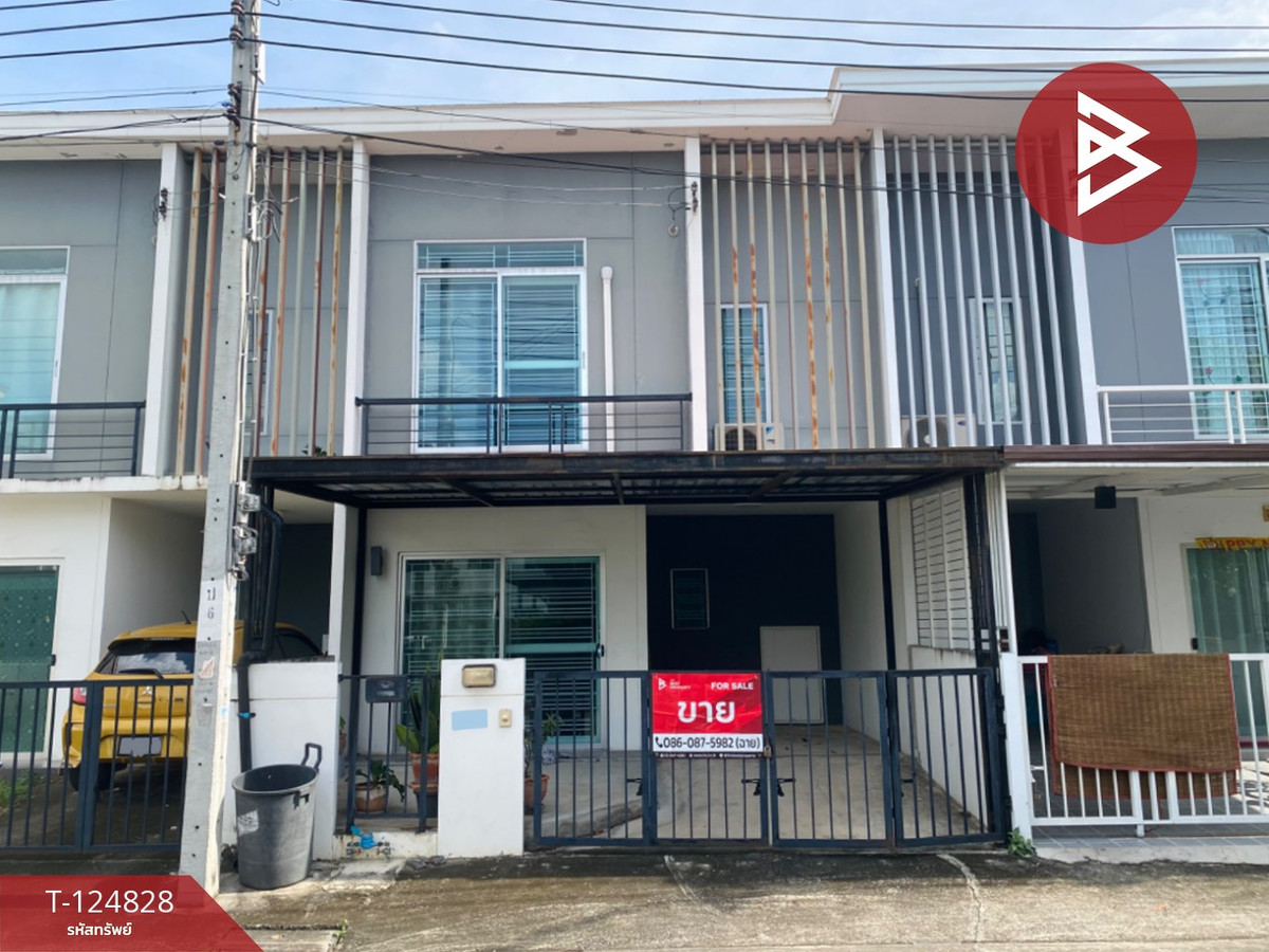 ขายทาวน์โฮมราษฎร์บูรณะ สุขสวัสดิ์ : ขายทาวน์เฮ้าส์ หมู่บ้านพฤกษา 103 สำโรง-ปู่เจ้า สมุทรปราการ พร้อมเข้าอยู่