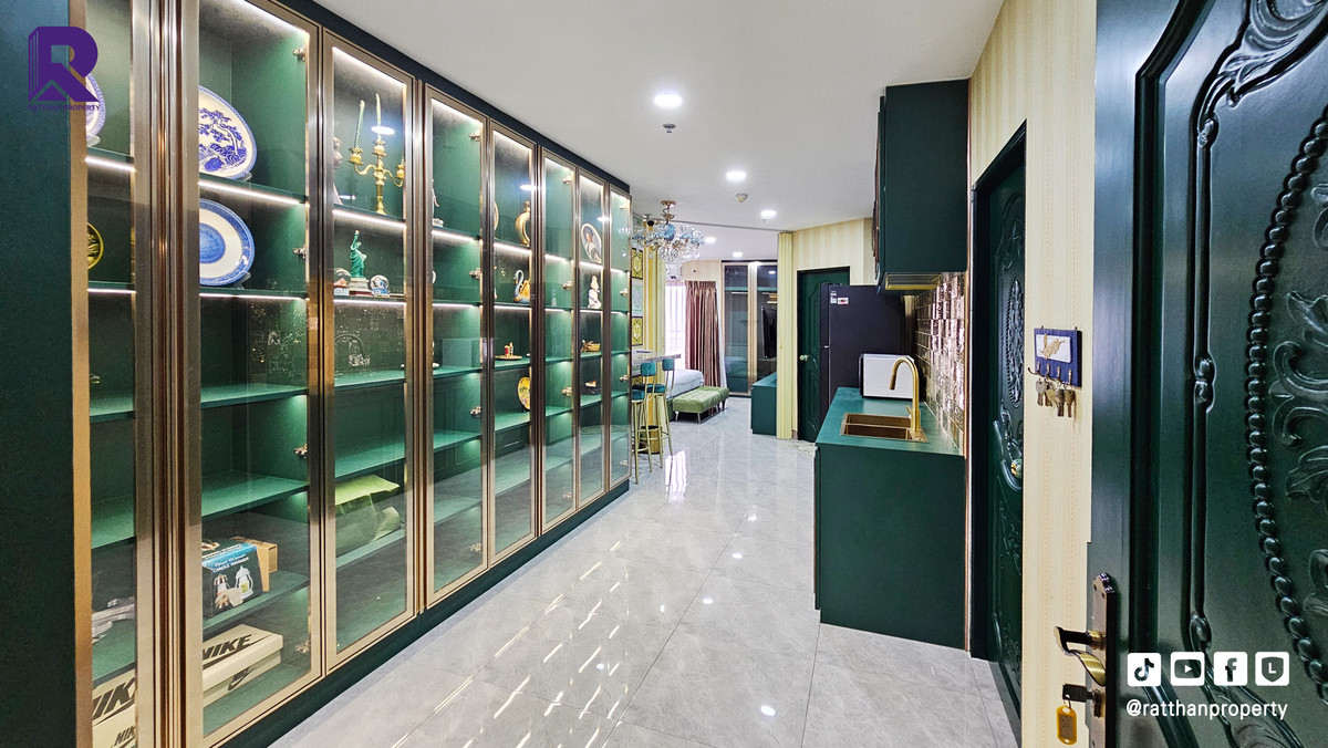 For SaleCondoRama 8, Samsen, Ratchawat : Condo for sale, Thew River Place, near Canadian International School (SCD054)