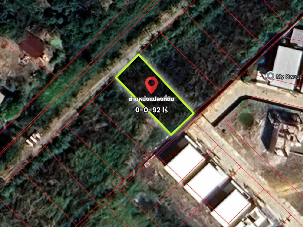 For SaleLandSamut Prakan,Samrong : Vacant Land for Sale in Bangna, Size 92 sq. wah, near Mega Bangna