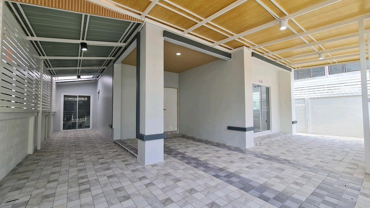 For SaleHouseNawamin, Ramindra : 2-story detached house, Burirom Village Soi Liab Khlong Song 23, Sub-Soi 17, Fashion Island, The Promenade, Big C, Lotus, Makro, The Jazz Liab Khlong Song Pink Line Renovated and ready to move in Convenient travel