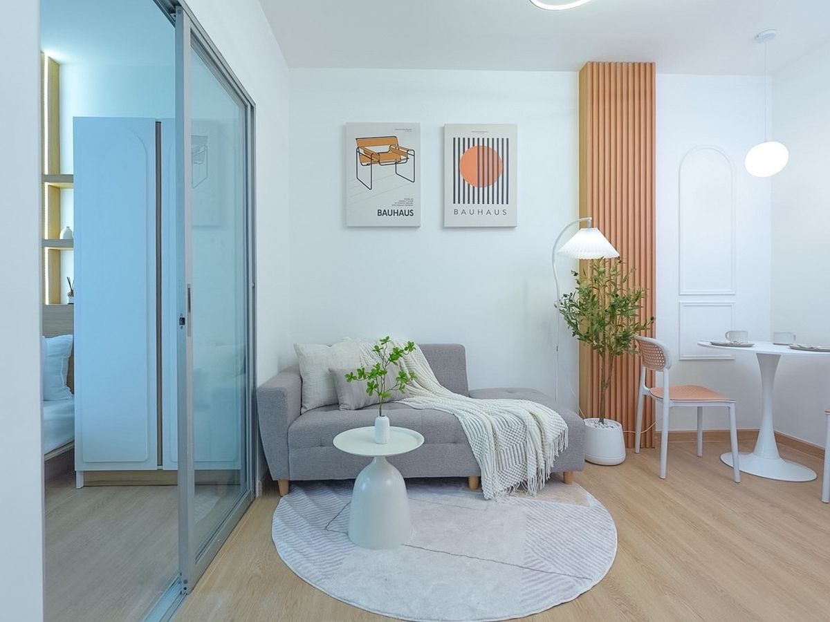 For SaleCondoSamut Prakan,Samrong : Urgent sale ✨ The Kith Sukhumvit 113 ✨ Beautifully decorated, convenient transportation, near BTS