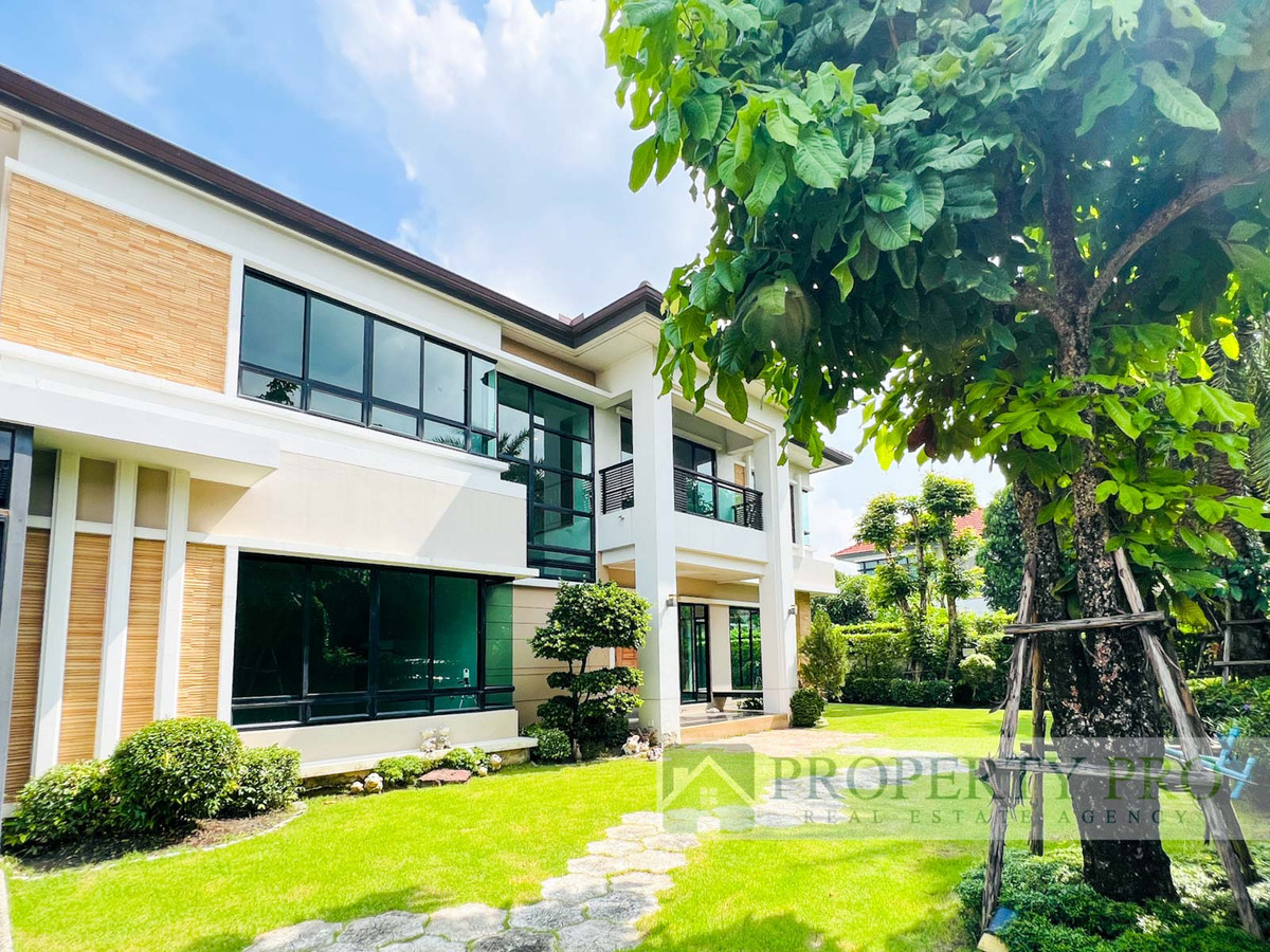 For SaleHouseRama5, Ratchapruek, Bangkruai : House for Sale Grand Bangkok Boulevard Ratchapruek Rattanathibet, 4 beds 5 baths 147 Sqw 425 Sqm Near MRT Bang Rak Noi Tha It Rama 5 Circle : KT25S-006