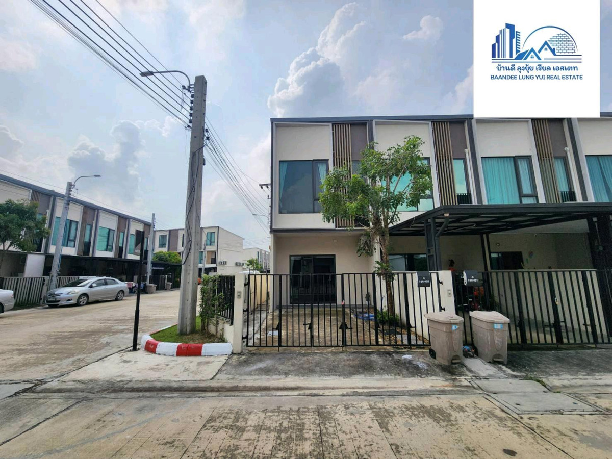 For RentTownhomeBangna, Bearing, Lasalle : Townhome for rent, Altitude Craft Bangna, near Mega Bangna ✈️🎊💸