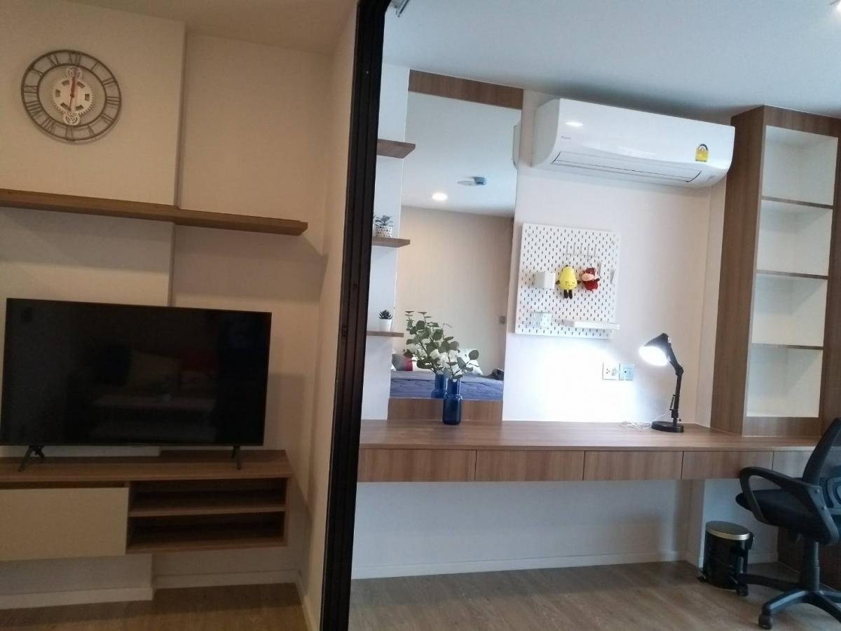 For SaleCondoPathum Thani,Rangsit, Thammasat : 🚩Cave space for sale 2.25 million baht, room 29.51 sq m., Thep location, Building B, 2nd floor, pool view to the north.