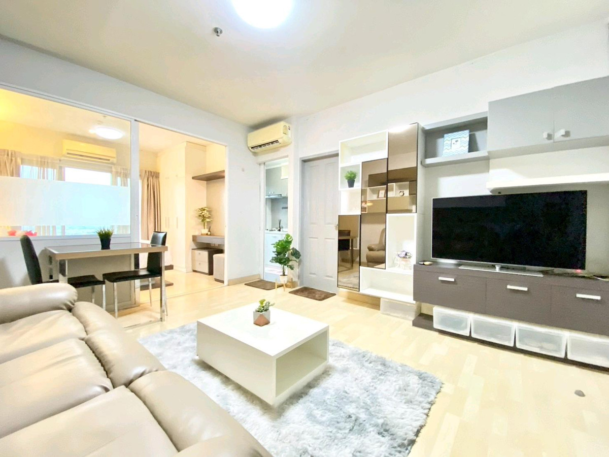 For RentCondoPattanakan, Srinakarin : Condo for rent, The Leaf Phatthanakan, size 36 sq m., near Khlong Tan intersection, price 13,500 baht/month.