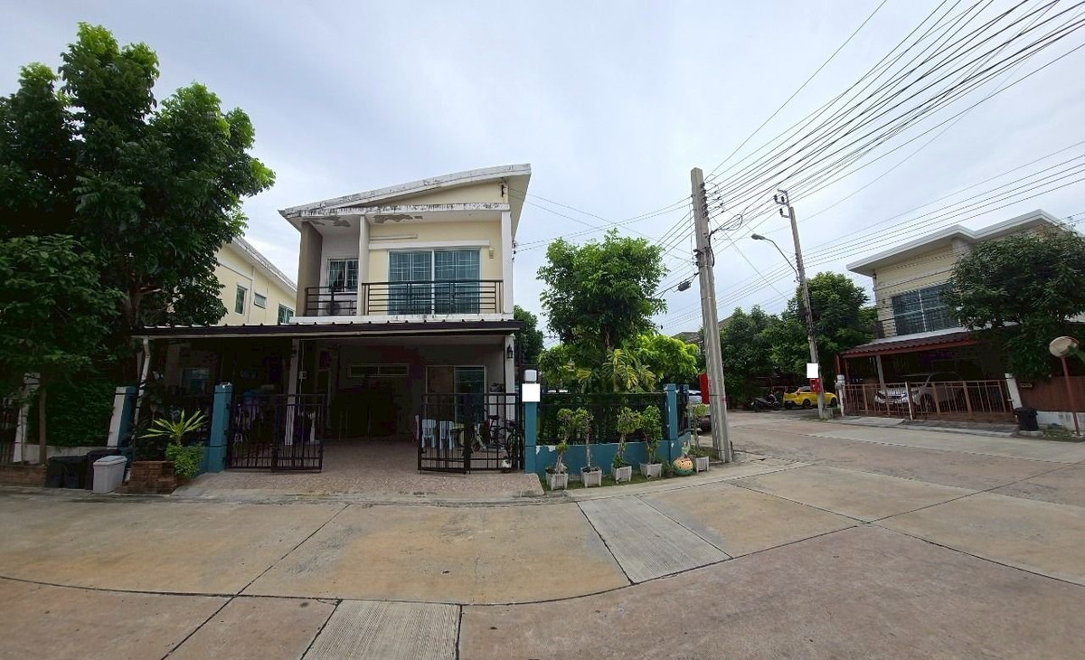 ให้เช่าสมุทรปราการ สำโรง : หลังมุม 40.3ตรว 3นอน2น้ำ บ้านเดี่ยว 2 ชั้น เนเชอร่า สุขุมวิท-แพรกษา