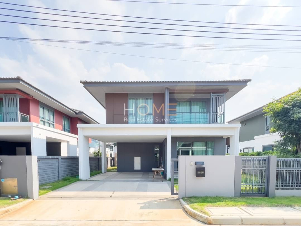 For RentHouseChaengwatana, Muangthong : S04-0060 Single house for rent in Saransiri Chaiyaphruek-Chaengwattana.