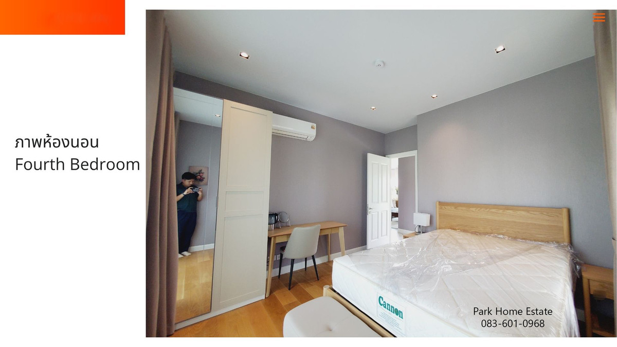 For RentHousePathum Thani,Rangsit, Thammasat : For Rent: Sereno Reignwood Residence Collections A Spanish-style single-family home surrounded by over 2,000 rai of nature, with a golf course backing onto the house.