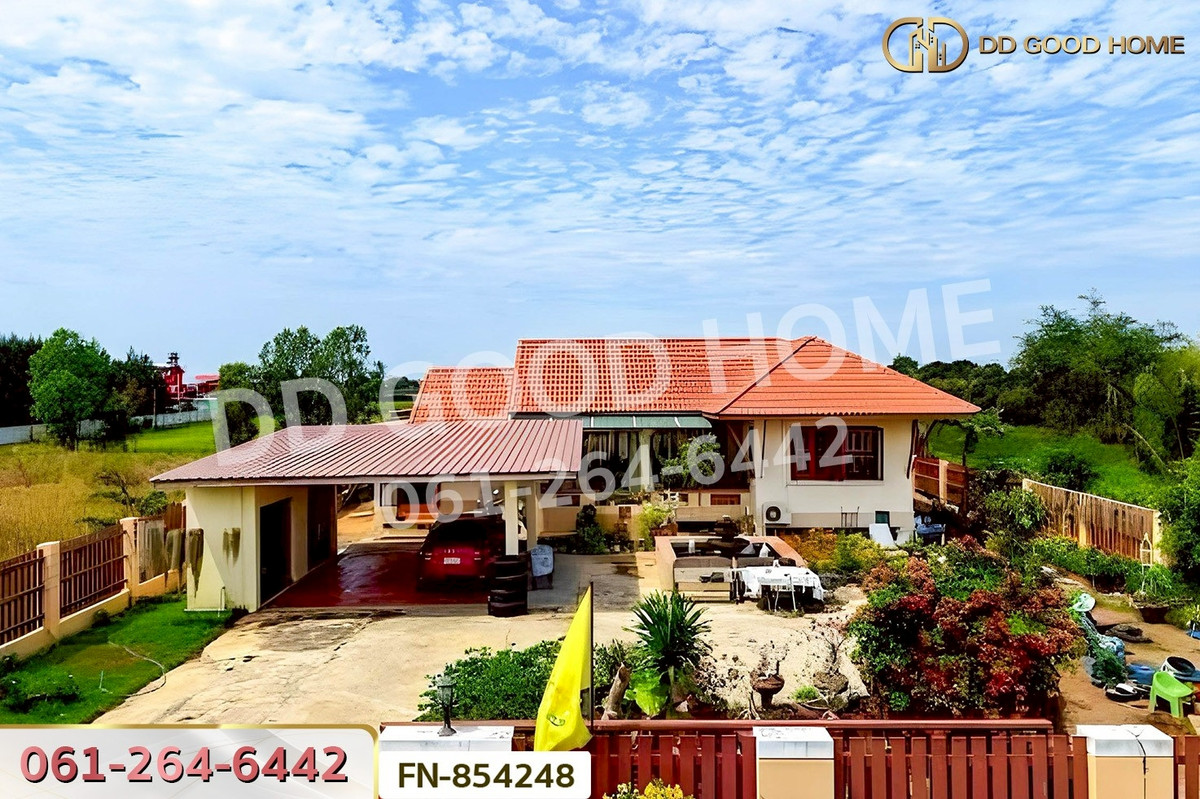 ขายที่ดินอ่างทอง : FN-854248 ที่ดินพร้อมบ้านเดี่ยวอ่างแก้ว 2 ไร่ 10 ตร.ว. อ่างทอง ใกล้ ปั๊ม ปตท.โพธิ์ทอง