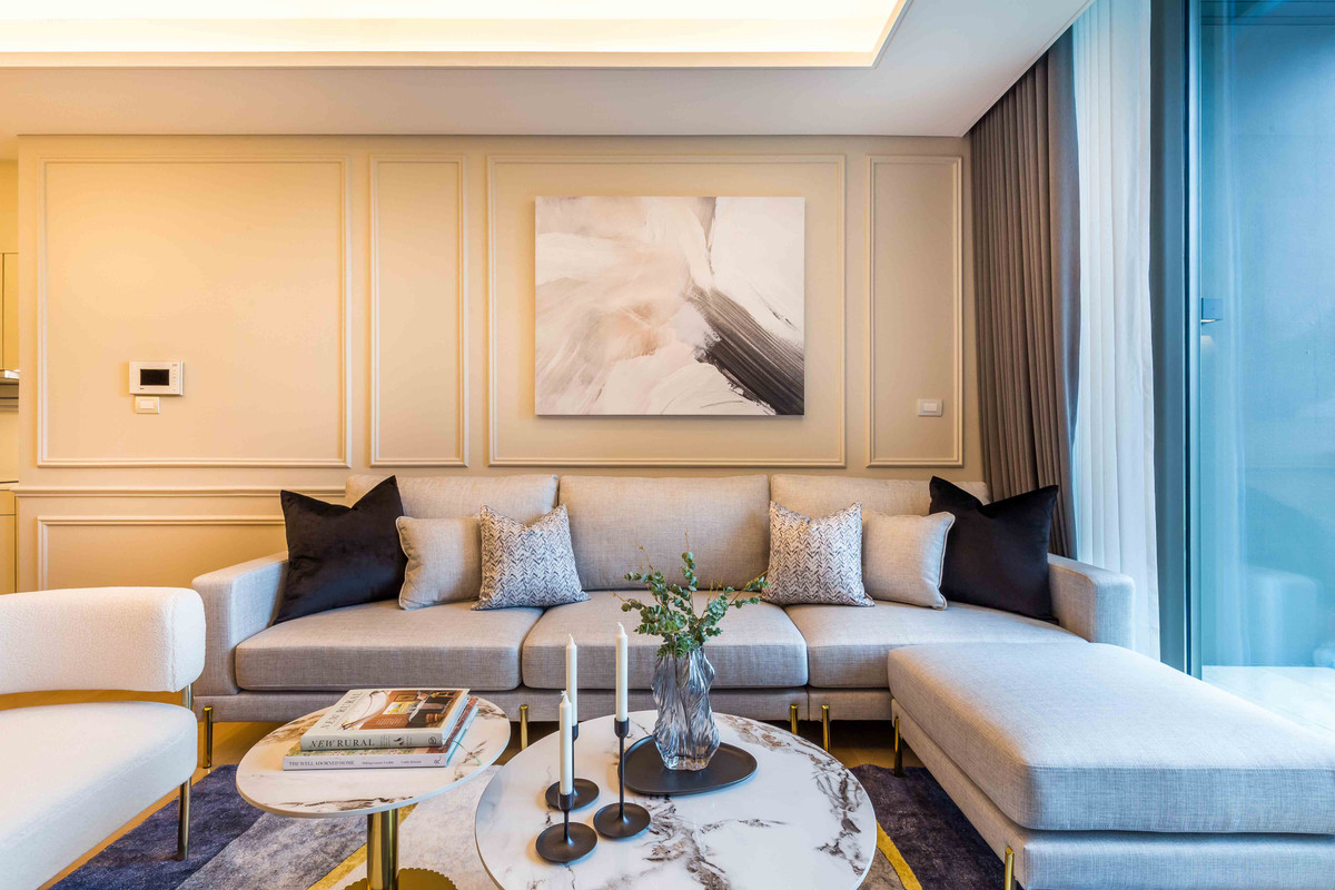 For SaleCondoWitthayu, Chidlom, Langsuan, Ploenchit : Elegant 3-Bedroom Residence in Langsuan at Baan Sindhorn, Bangkok