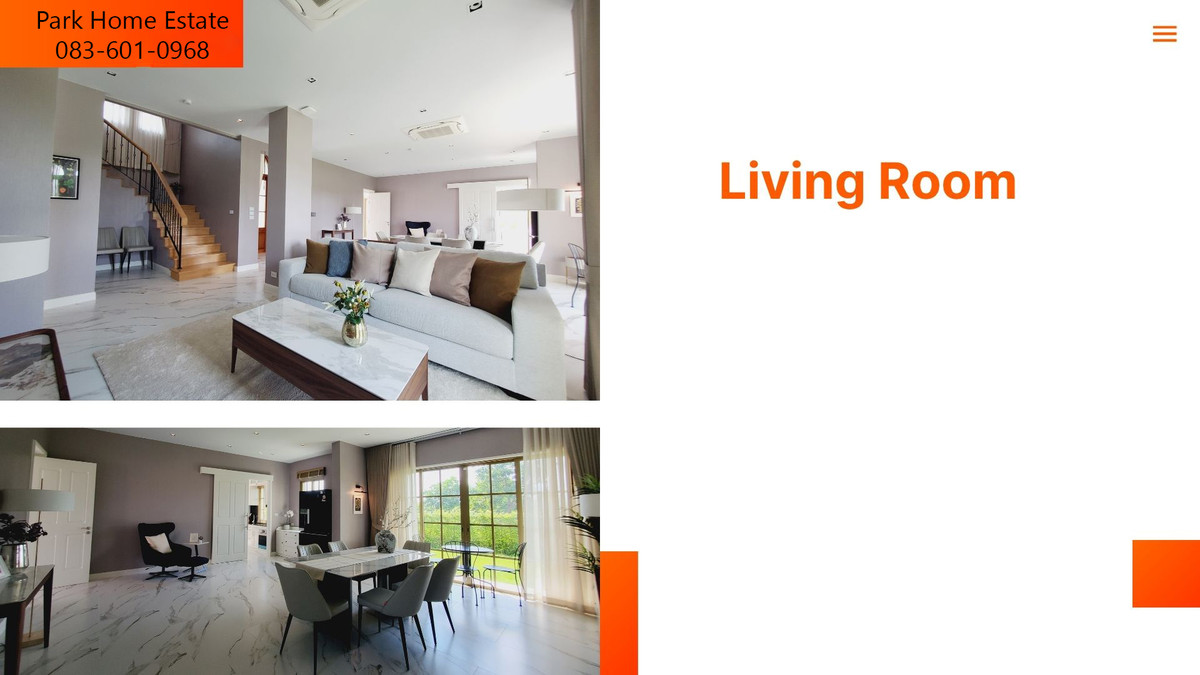 ให้เช่าบ้านปทุมธานี รังสิต ธรรมศาสตร์ : For Rent Sereno Reignwood Residence Collections บ้านเดี่ยวสไตล์ Spanishโอบล้อมด้วยธรรมชาติกว่า 2,000 ไร่ พร้อมสนามกอลฟ์ติดหลังบ้าน