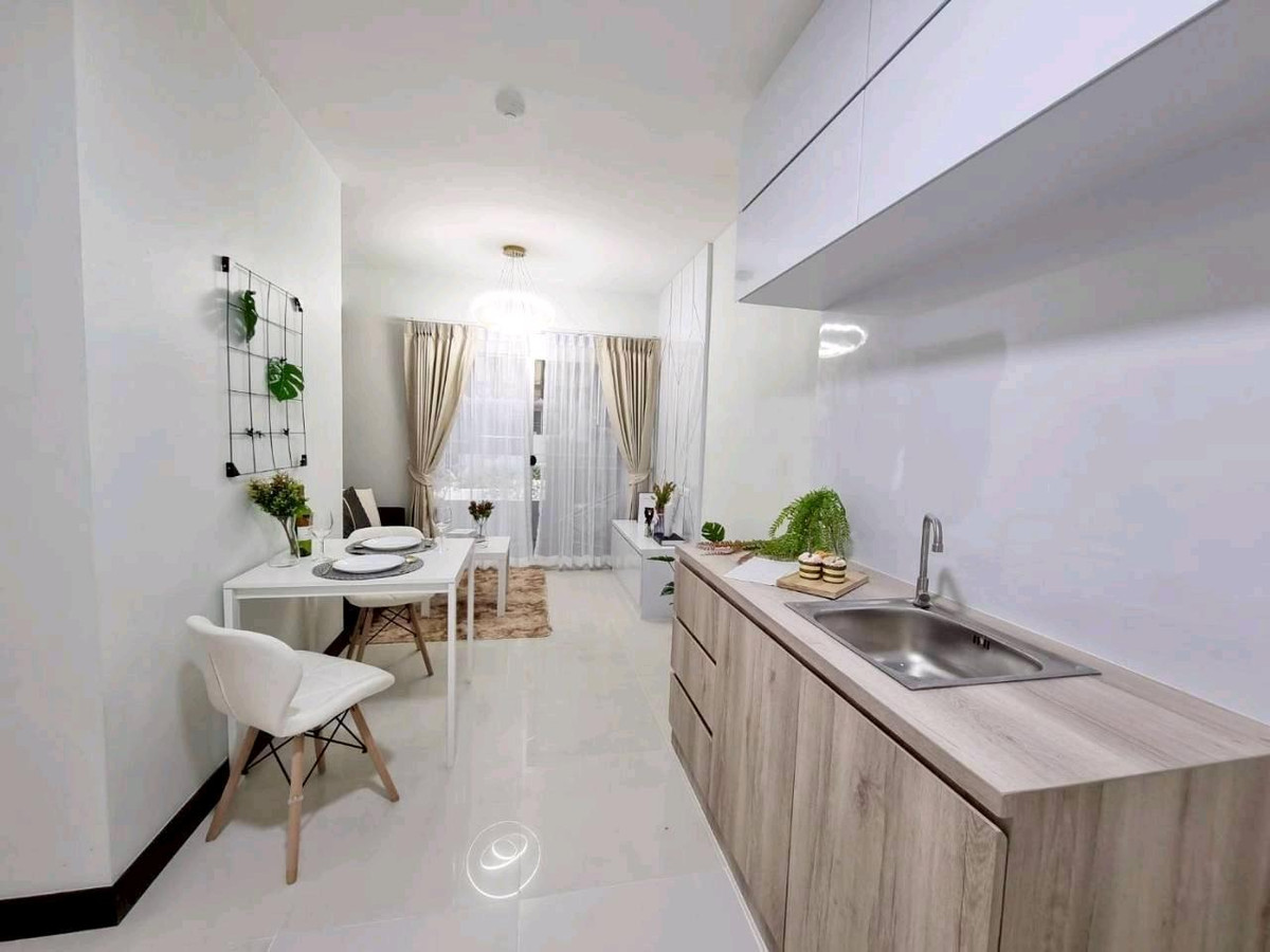 For SaleCondoOnnut, Udomsuk : Big condo room ready to move in Private pool view, A Space Sukhumvit 77, installments starting at only 7,xxx baht, just carry your bags and move in.