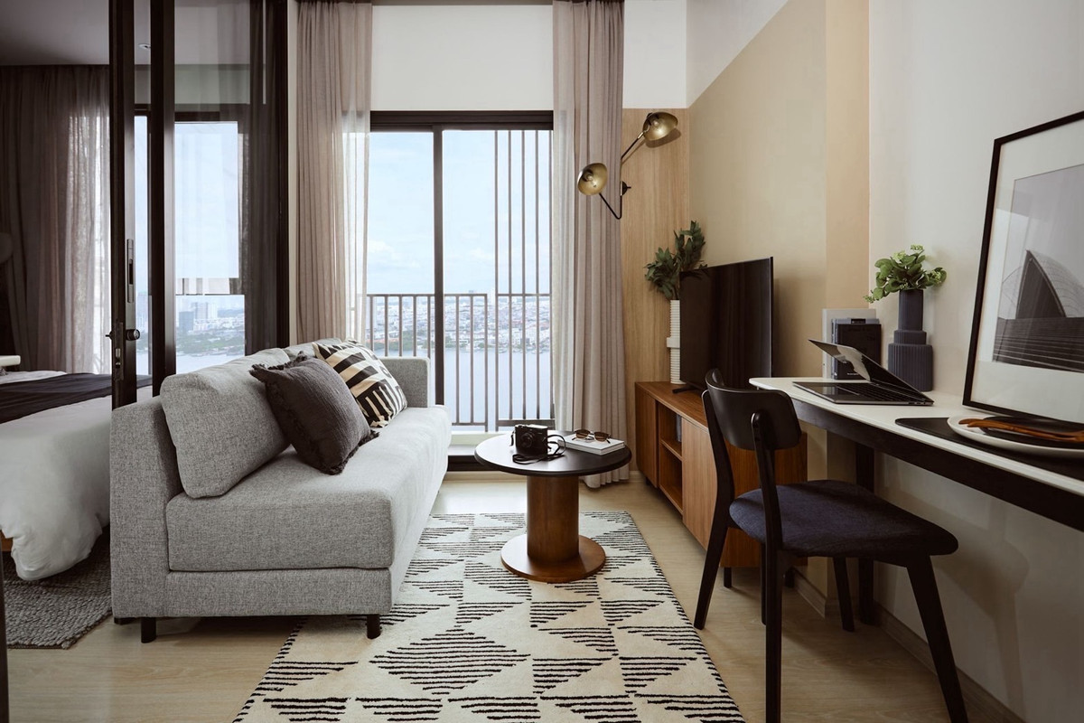 ขายคอนโดราษฎร์บูรณะ สุขสวัสดิ์ : ✨ขายห้อง ตึก B - ห้องวิวสวน รับลม ราคาพิเศษ 1.69 ลบ. | Nue Riverest Ratburana ตึก B ชั้น 7 | เจ้าของขายเอง | 082-4499822 แพรวา