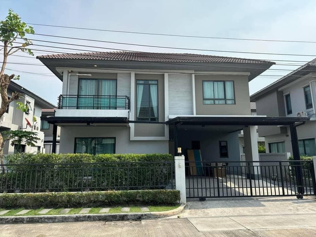 ขายบ้านลาดกระบัง สุวรรณภูมิ : ขายด่วน ‼️เจ้าของปรับลดราคาขาย บ้านหรูตกแต่งพร้อมอยู่ ไลฟ์บางกอกบูเลอวาร์ด วงแหวน- พระราม9 