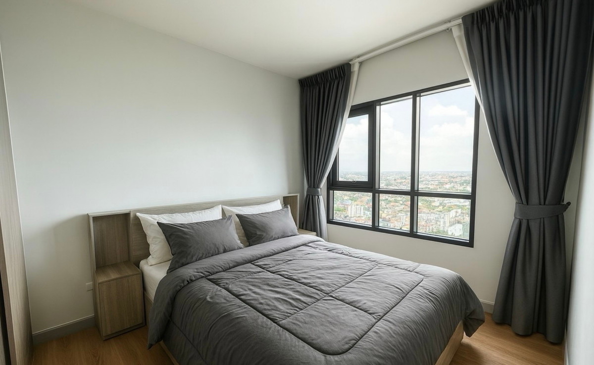 For RentCondoLadprao, Central Ladprao : Rent Chapter One Midtown Lat Phrao 24, beautiful, cheap, ready to move in, near MRT Lat Phrao. Interested, contact Line @841qqlnr