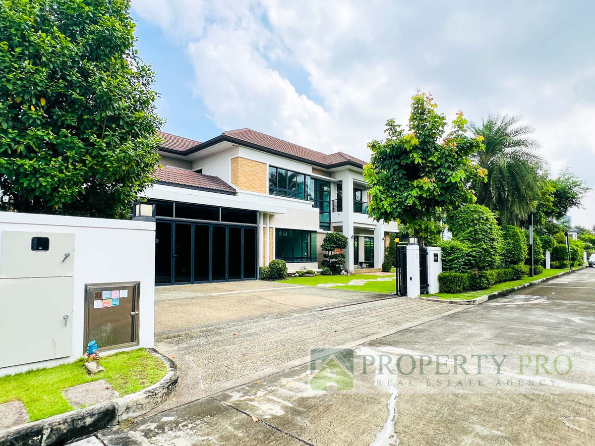 For SaleHouseRama5, Ratchapruek, Bangkruai : House for Sale Grand Bangkok Boulevard Ratchapruek Rattanathibet, 4 beds 5 baths 147 Sqw 425 Sqm Near MRT Bang Rak Noi Tha It Rama 5 Circle : KT25S-006