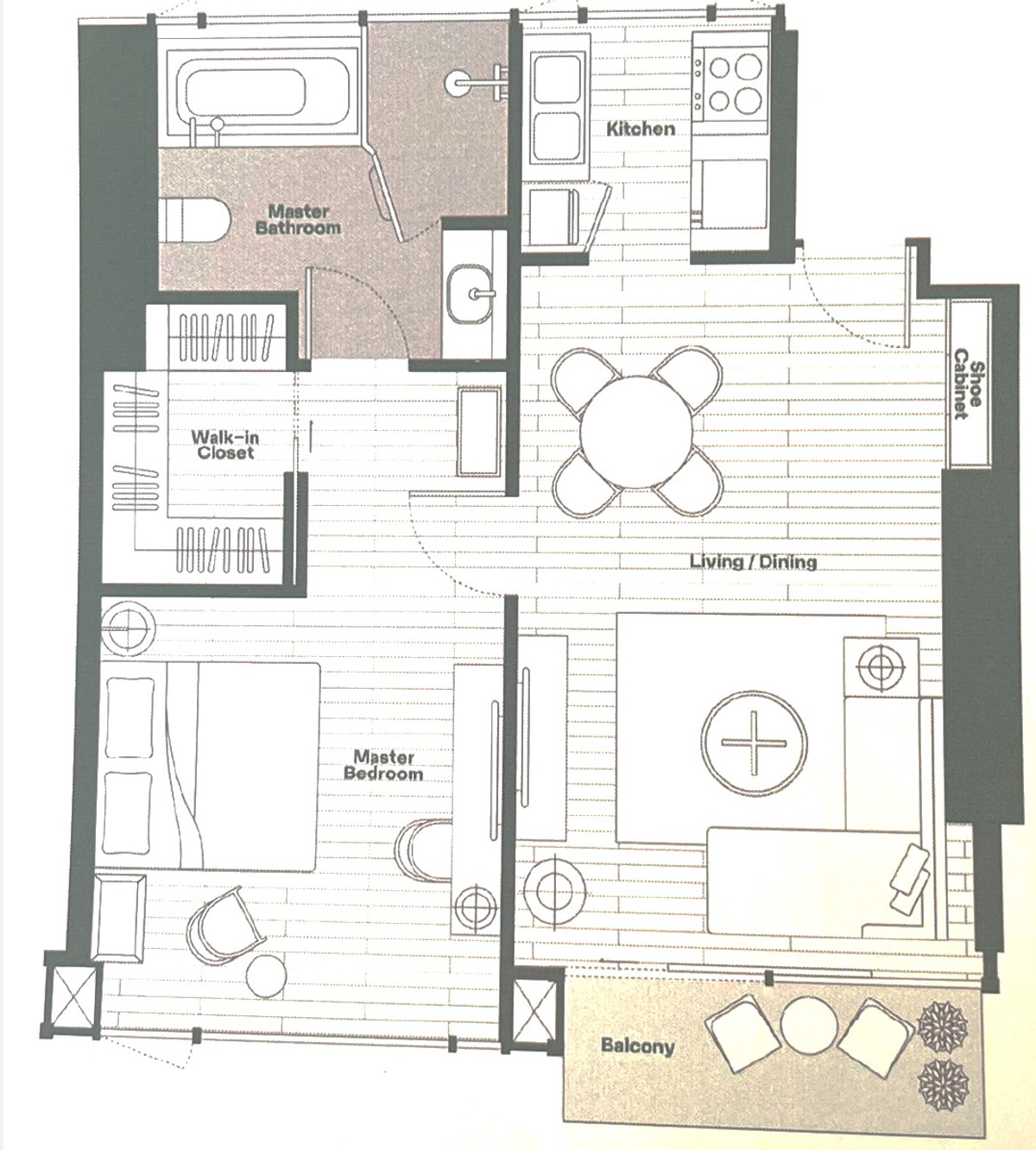 For SaleCondoSilom, Saladaeng, Bangrak : Owner's AD Owner selling himself: Dusit Parkside 1BR 1BATH Lumphini Park view (down payment sale)