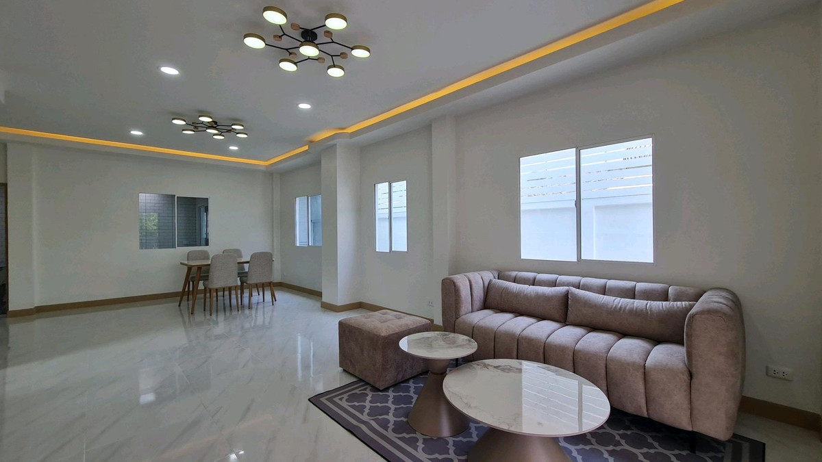 For SaleHouseNawamin, Ramindra : 2-story detached house, Burirom Village Soi Liab Khlong Song 23, Sub-Soi 17, Fashion Island, The Promenade, Big C, Lotus, Makro, The Jazz Liab Khlong Song Pink Line Renovated and ready to move in Convenient travel