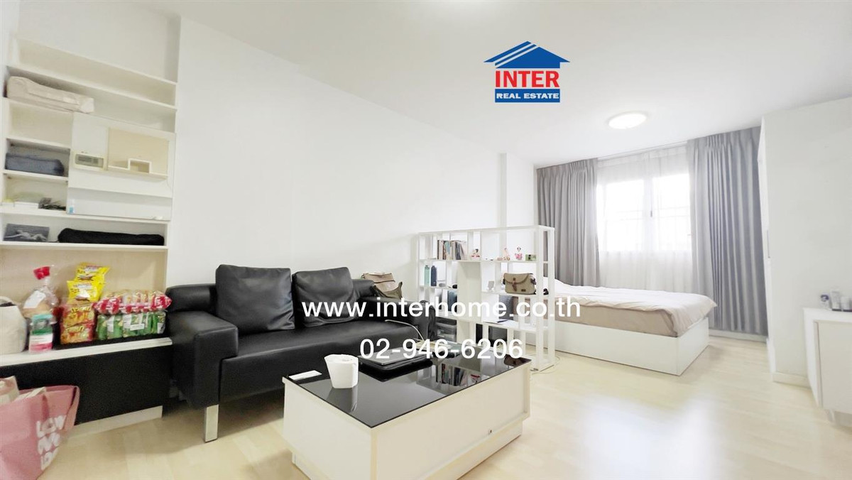 Condominium 30.06 sq m. D Condo Ramintra Soi Ramintra 45/1 (Soi Ramintra 47) Ramintra Road, Watcharaphon Road, Sukhaphiban 5 Road, Bang Khen District, Bangkok Loading...