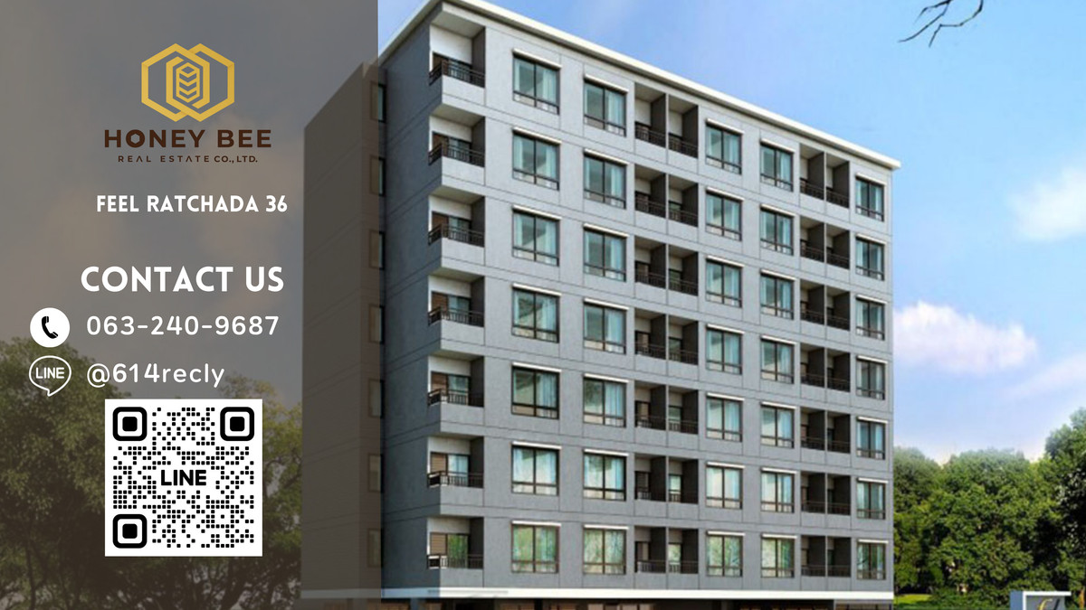 For SaleCondoRatchadapisek, Huaikwang, Suttisan : 📣 [For Sale] Urgent sale!! Condo Feel Ratchada 36