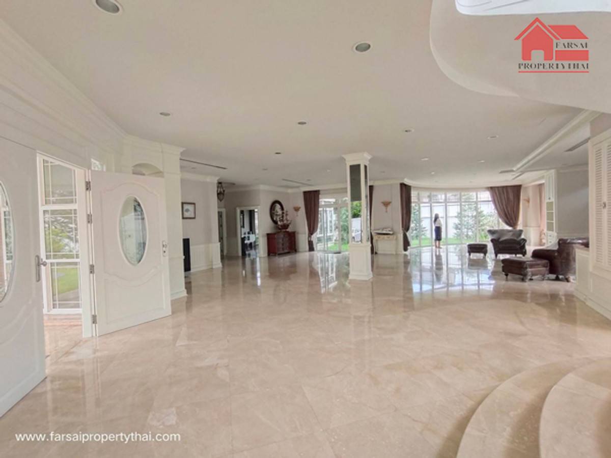 House for rent, 2-story mansion, area 240 sq m, usable area 750 sq m, 6 bedrooms, 6 bathrooms, fully furnished, Lat Phrao Road, Chatuchak District, rental price 220,000 baht/mo. Loading...