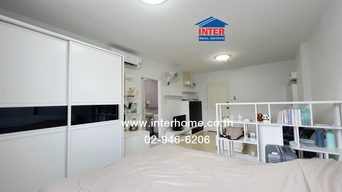 Condominium 30.06 sq m. D Condo Ramintra Soi Ramintra 45/1 (Soi Ramintra 47) Ramintra Road, Watcharaphon Road, Sukhaphiban 5 Road, Bang Khen District, Bangkok Loading...