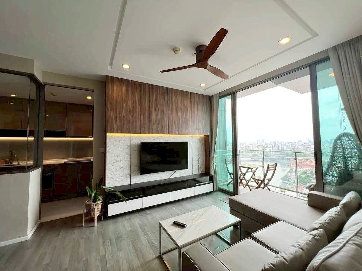 CondoBang Sue, Wong Sawang, Tao Pun : @condocurator📍For rent 333 Riverside, fully furnished [PM1952]