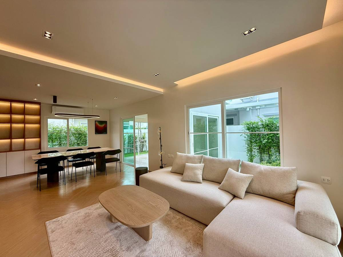 𝐅𝐨𝐫 𝐑𝐞𝐧𝐭: 𝐒𝐢𝐧𝐠𝐥𝐞 𝐇𝐨𝐮𝐬𝐞 𝐕𝐢𝐥𝐥𝐚𝐠𝐠𝐢𝐨𝟑 𝐒𝐫𝐢𝐧𝐚𝐤𝐚𝐫𝐢𝐧–𝐁𝐚𝐧𝐠𝐧𝐚 Beautiful garden-view ideal for family near Mega Bangna. Loading...