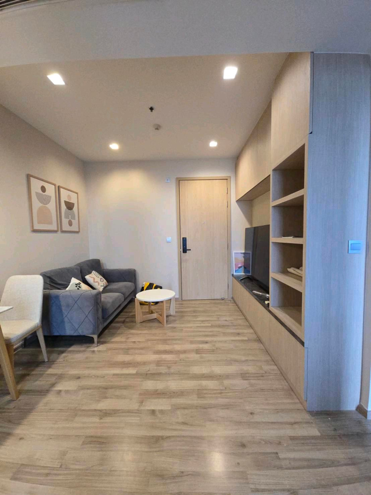 For RentCondoSapankwai,Jatujak : For rent: 1 bedroom, garden view, The Line, Chatuchak Park, ready to move in.