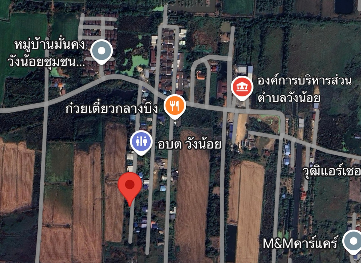 Land for sale in Wang Noi, Ayutthaya (near Wang Noi Market) Loading...