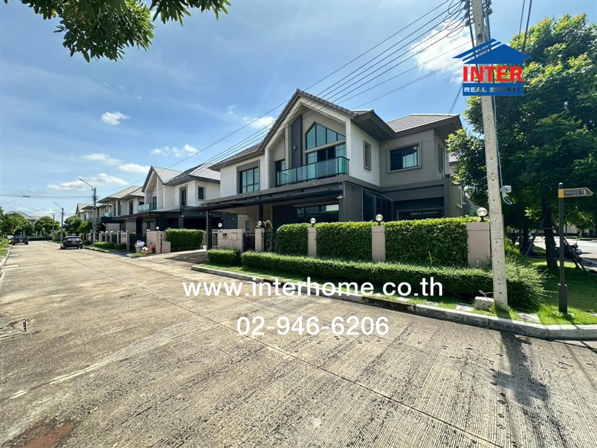 2-story detached house, 70 sq m, Bangkok Boulevard Village, Chaengwattana 2, Soi Thai Chamber of Commerce, Chaiyaphruek Road, Road 345, Ratchaphruek Road, Pak Kret, Nonthaburi. Loading...