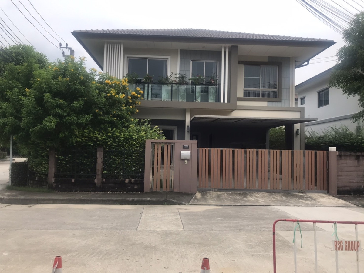 ขายบ้านพัฒนาการ ศรีนครินทร์ : P-2828  บ้านเดี่ยวหลังมุม พร้อมอยู่ The plant estique  พัฒนาการ 38 เดินทางสะดวก เข้าออกได้หลายทาง