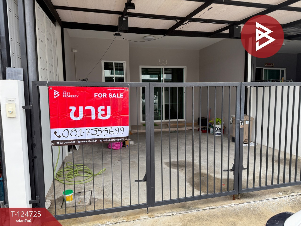 Townhouse for sale Forre Village Pinklao-Phutthamonthon Sai 5, Sam Phran, Nakhon Pathom Loading...