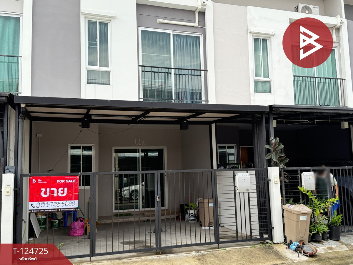 For SaleTownhomeNakhon Pathom : Townhouse for sale Forre Village Pinklao-Phutthamonthon Sai 5, Sam Phran, Nakhon Pathom