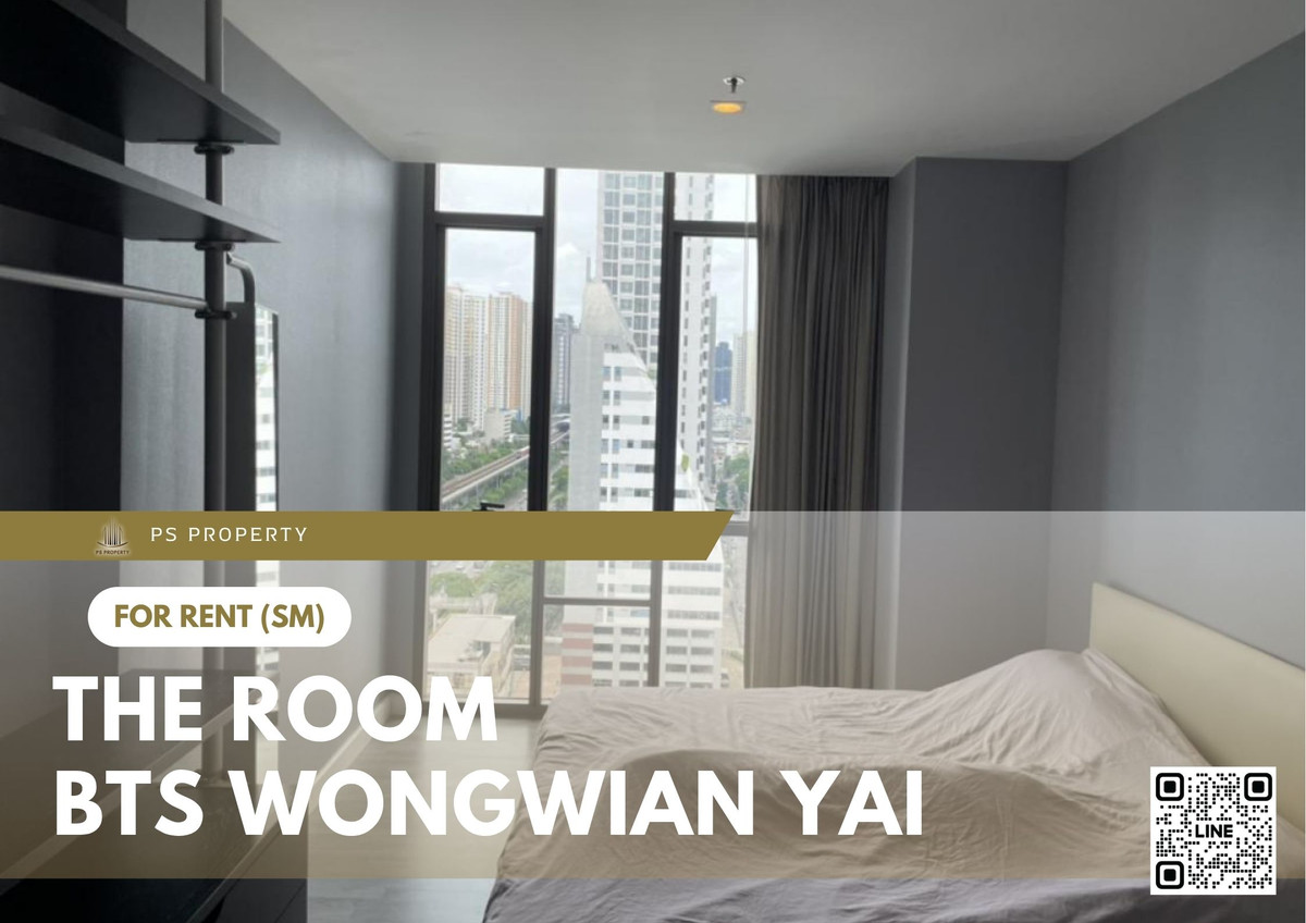 For RentCondoWongwianyai, Charoennakor : For rent ✨ The Room BTS Wongwian Yai ✨ Fully furnished and equipped, near BTS Wongwian Yai