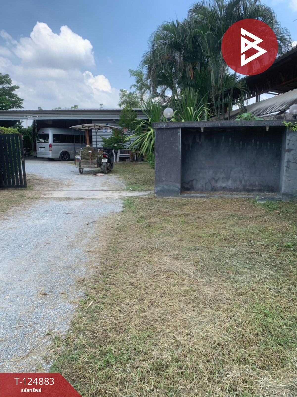 Single house with land for sale, area 3 ngan 64 sq m, Pak Phraek, Kanchanaburi. Loading...